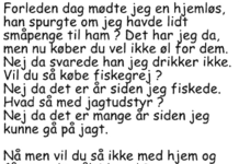 Den hjemløse der blev inviteret hjem til et godt måltid mad..
