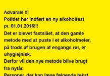 Alkoholtesten