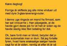 Blondinen og de nye vinduer…