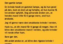 Den gamle lampe og ĂĄnden