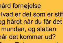 En hĂĄrd fornøjelse…