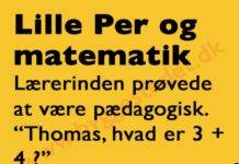 Lille Per og matematik….