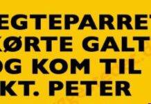 Ægteparret kørte galt og kom op til Skt. Peter…