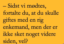 To veninder snakker om deres forhold og drømme…