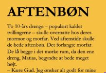 To 10-årige drenge skulle bede aften bøn hos deres morfar