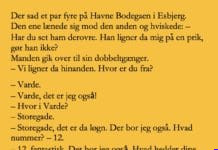 PĂĄ havne bodagaen i Esbjerg