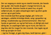 En mand boede dør om dør med en nabo hvor tingene gik lidt for godt….