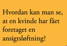 Hvordan kan man se en kvinde har fået en ansigtsløftning?