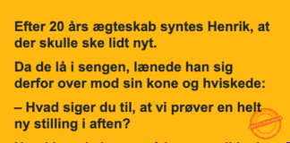 Noget nyt i soveværelset