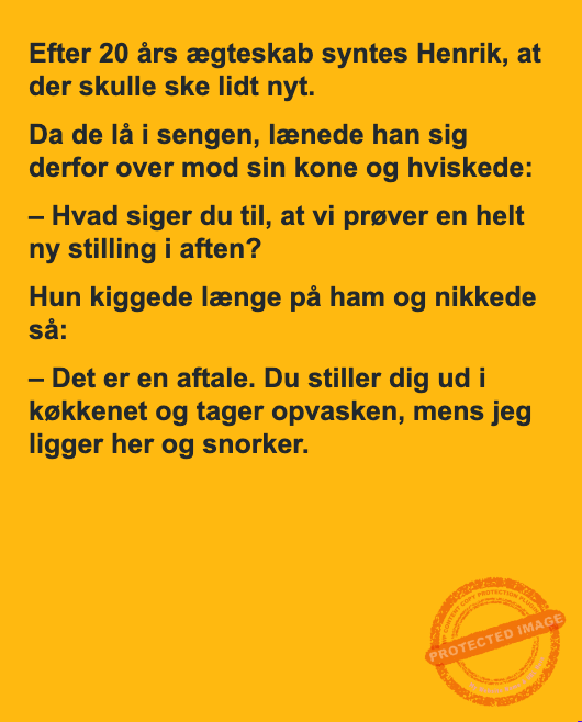 Noget nyt i soveværelset