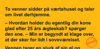 Hemmeligheden bag et lykkeligt ægteskab